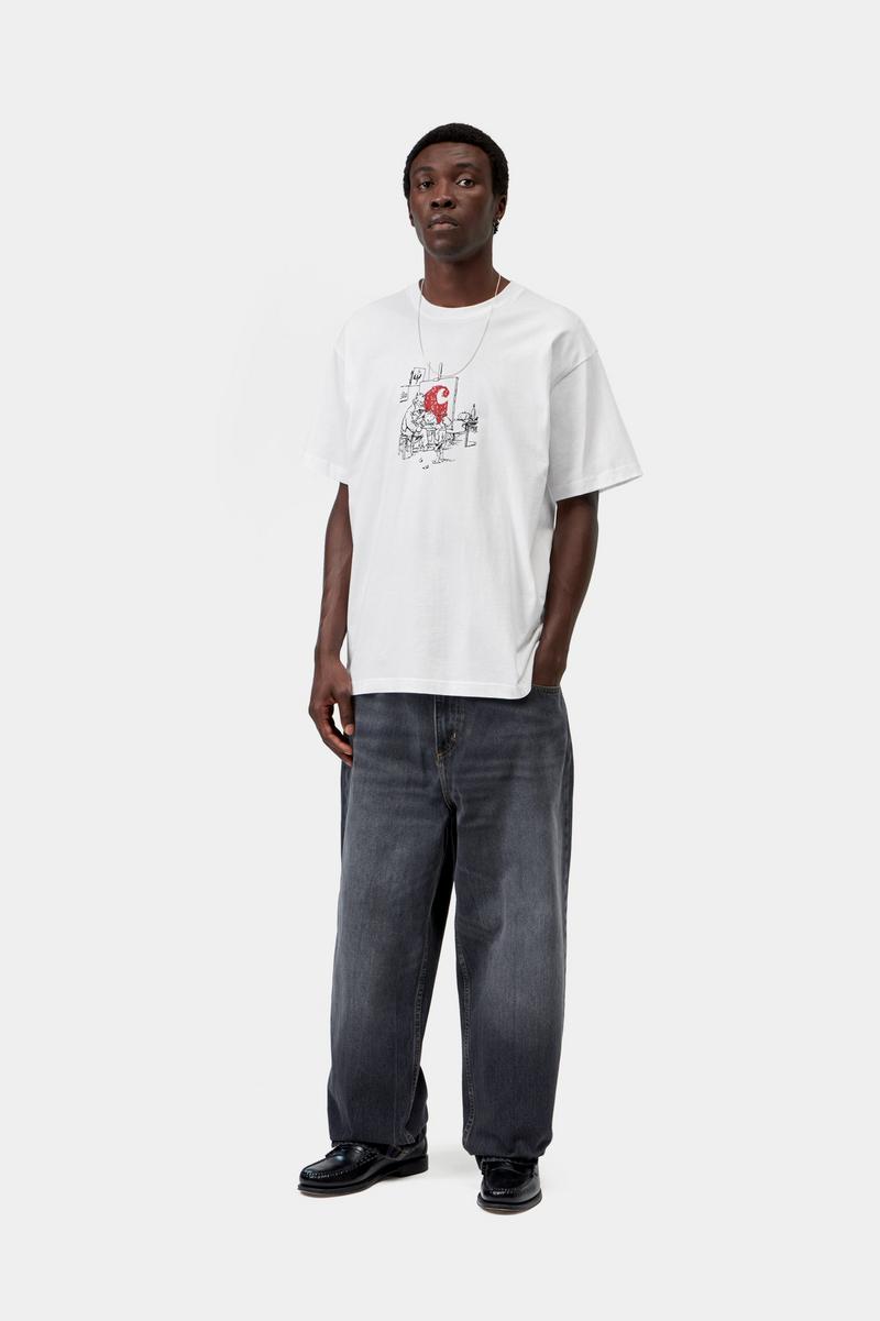 Carhartt S/S Old Painter T-Shirt - White
