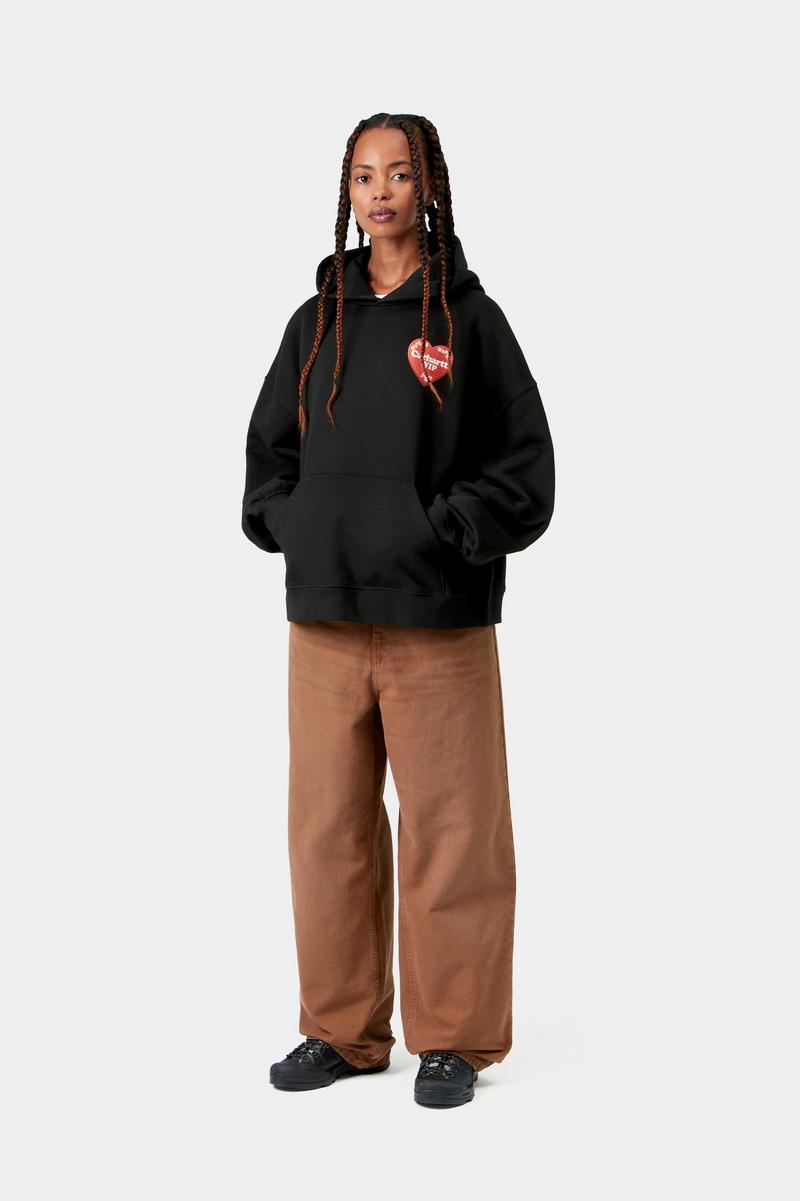 Carhartt Hooded Hartt Case Sweatshirt - Black