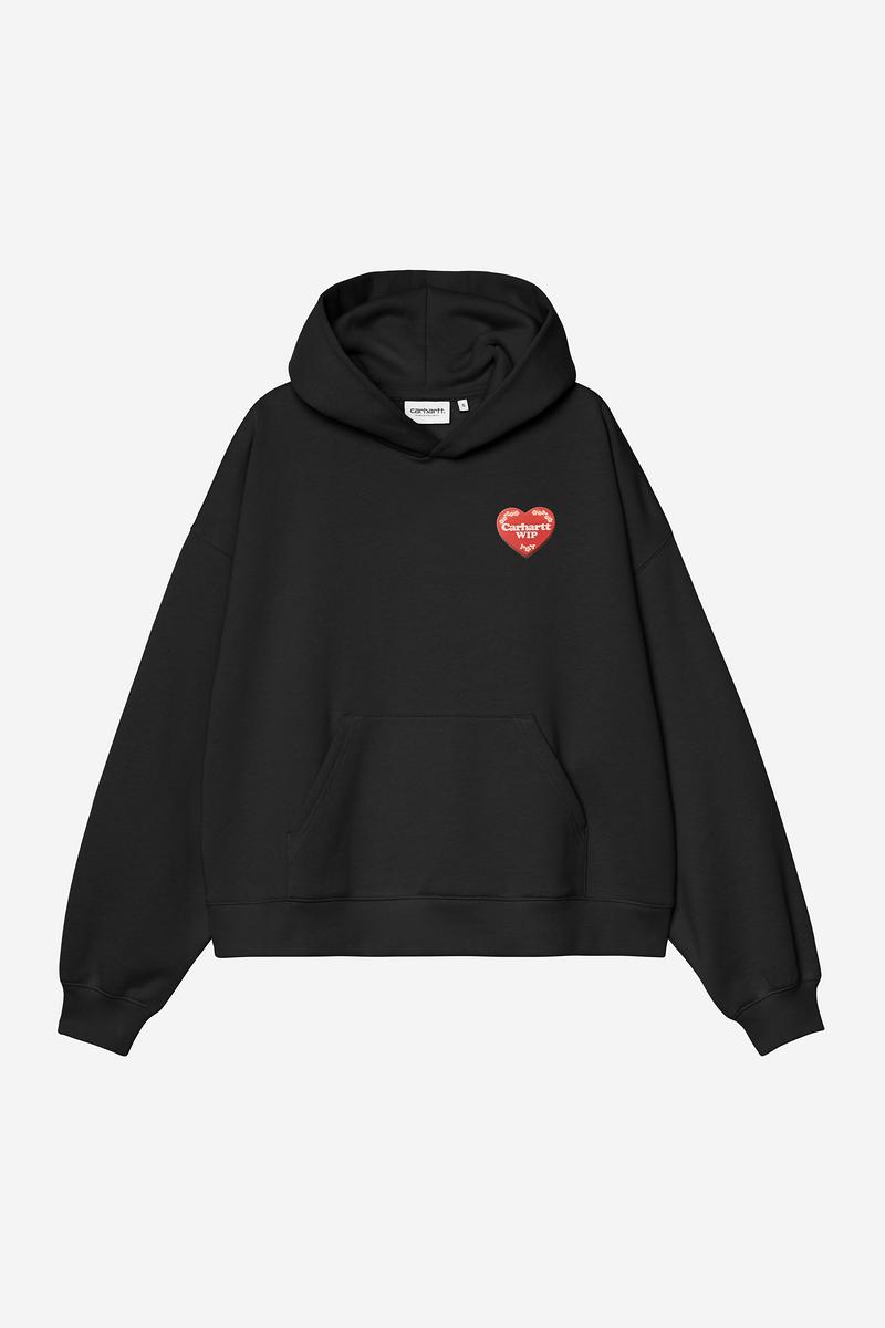 Carhartt Hooded Hartt Case Sweatshirt - Black