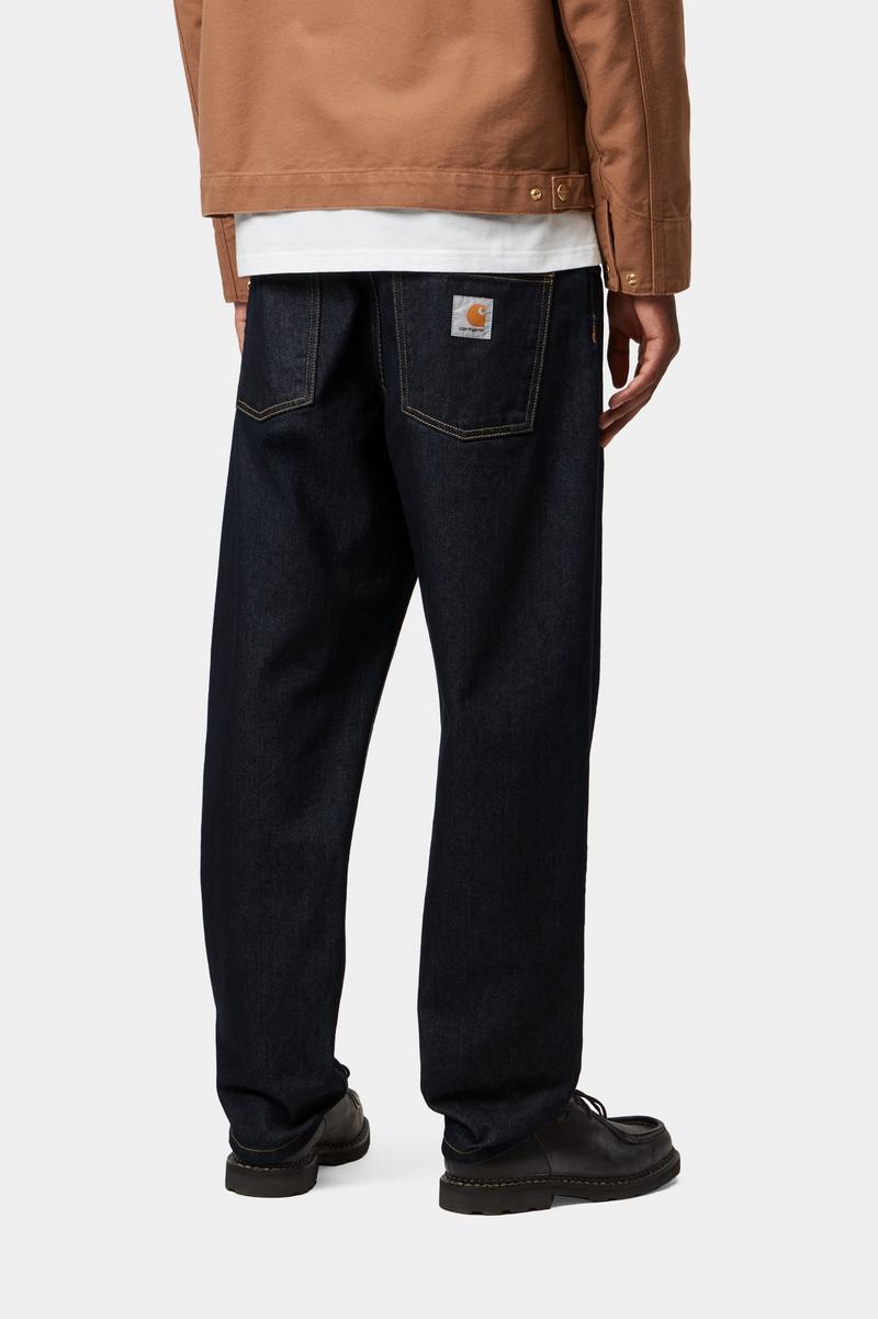 Carhartt Newel Pant - Blue, One wash