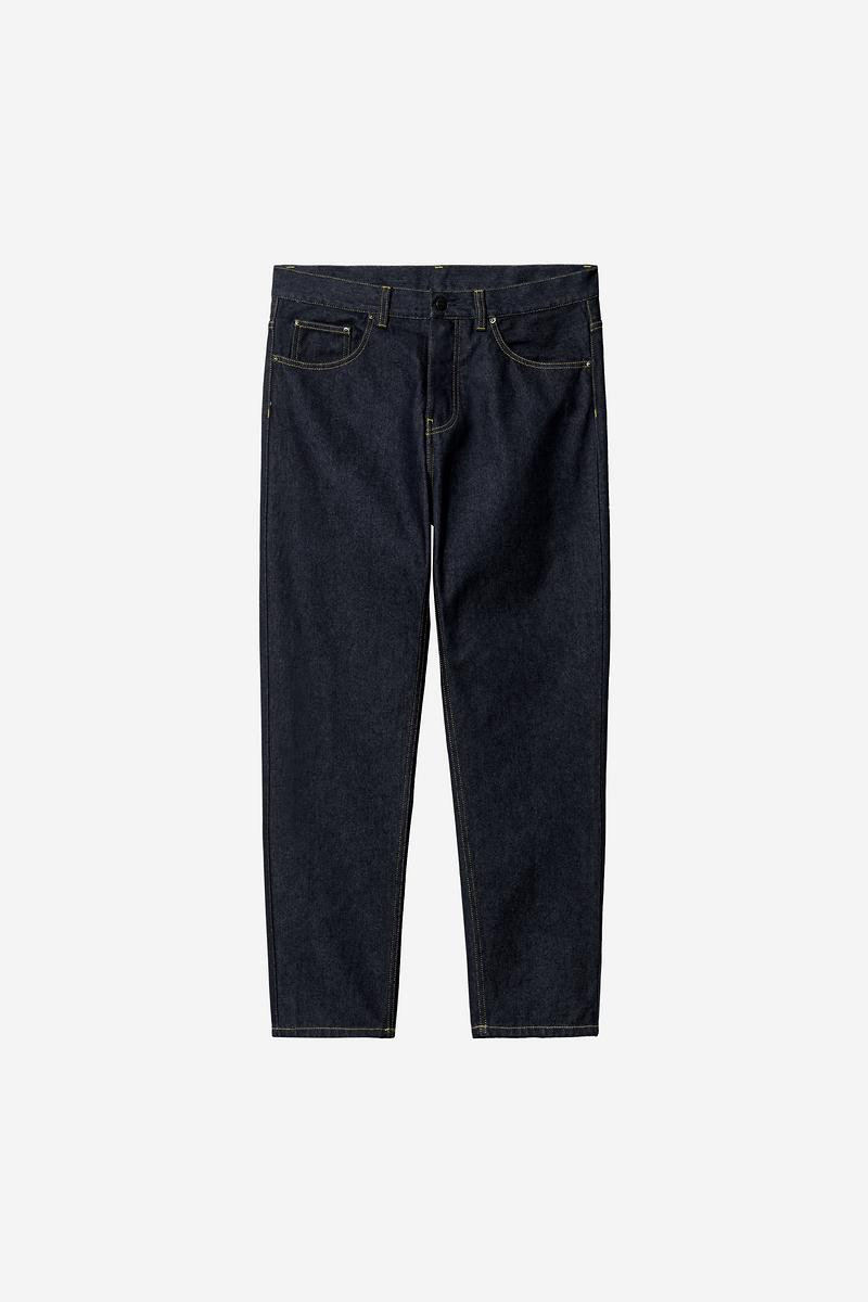 Carhartt Newel Pant - Blue, One wash