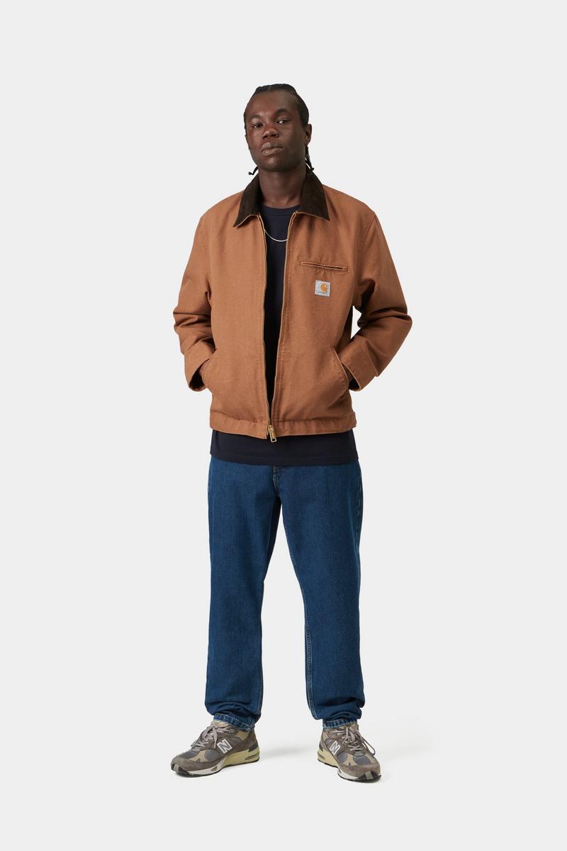Carhartt Newel Pant - Blue, Stone washed