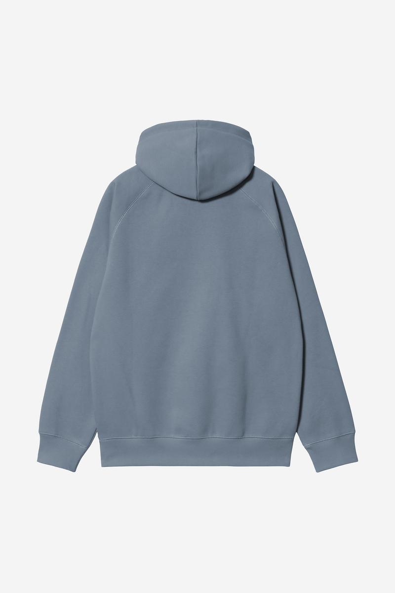Carhartt Hooded Chase Sweatshirt - Icesheet / Gold