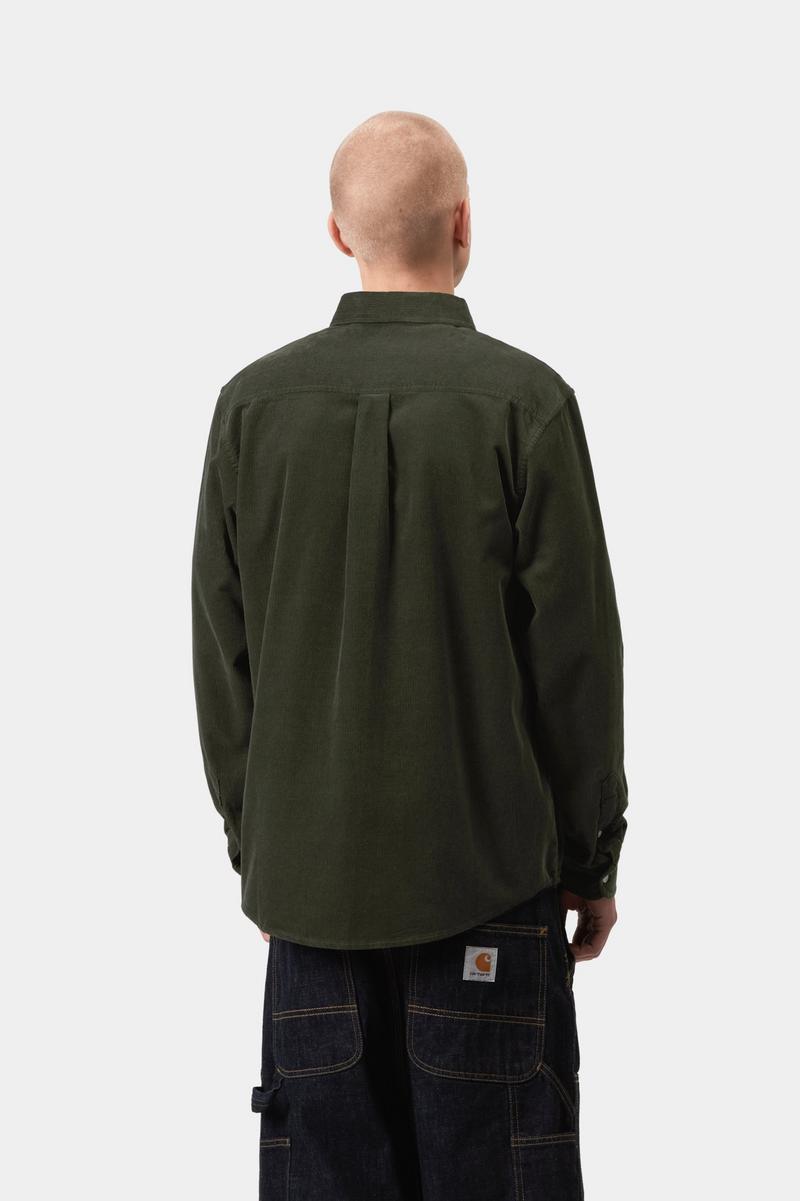Carhartt L/S Madison Fine Cord Shirt - Opuntia / Wax
