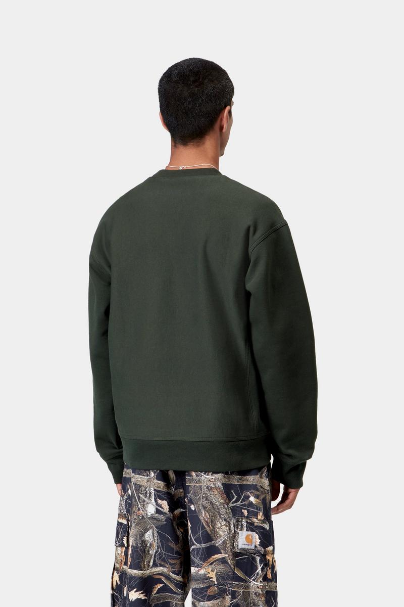 Carhartt American Script Sweatshirt - Raven