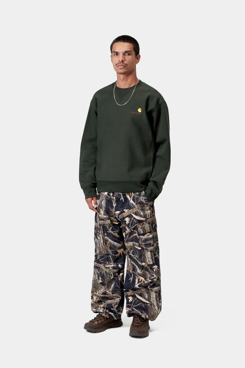 Carhartt American Script Sweatshirt - Raven