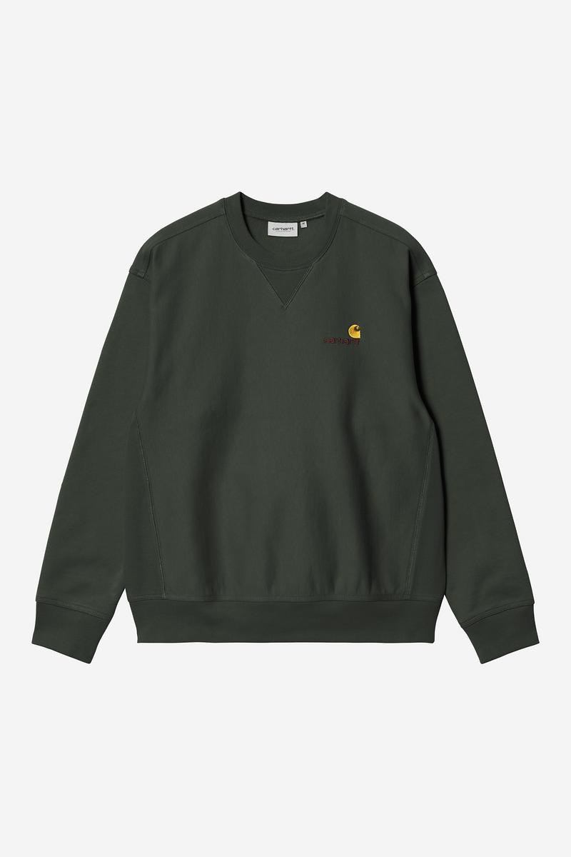 Carhartt American Script Sweatshirt - Raven