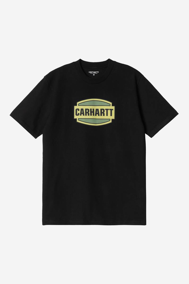 Carhartt S/S Press Script T-Shirt - Black