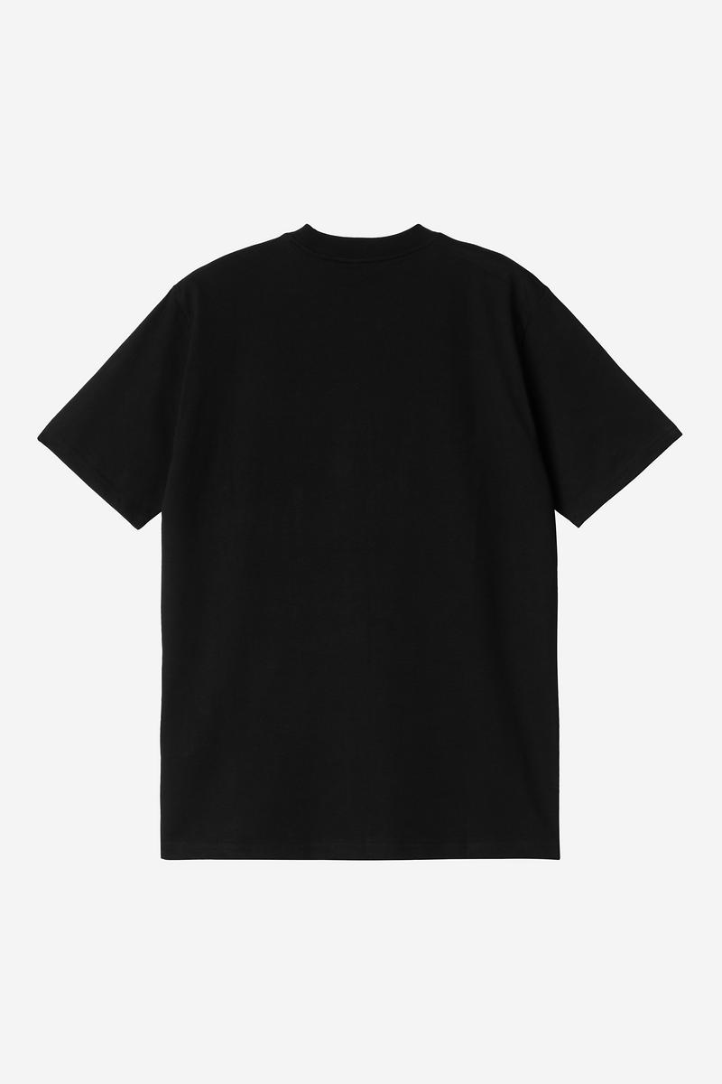 Carhartt S/S Press Script T-Shirt - Black