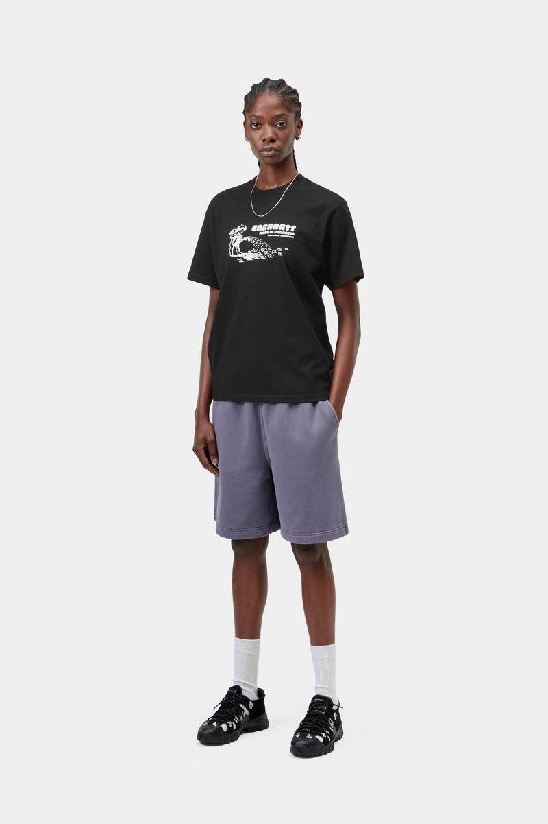 Carhartt S/S Bumper Sticker T-Shirt - Black