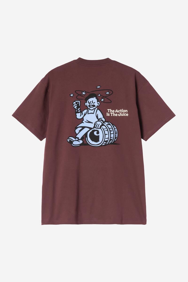 Carhartt S/S Grape Picker T-Shirt - Amarone