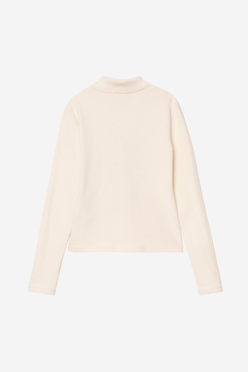 Carhartt L/S Dora Polo - Natural, Garment dyed