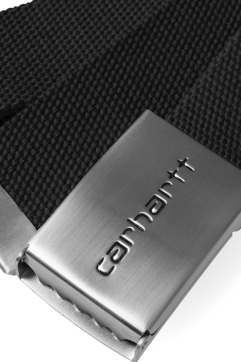 Carhartt Clip Belt Chrome - Black