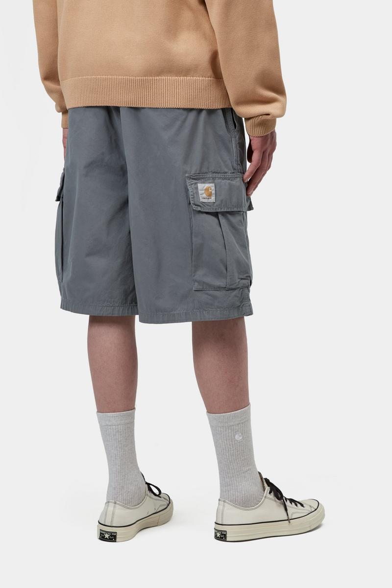 Carhartt Mandler Cargo Short - Styx, Garment dyed