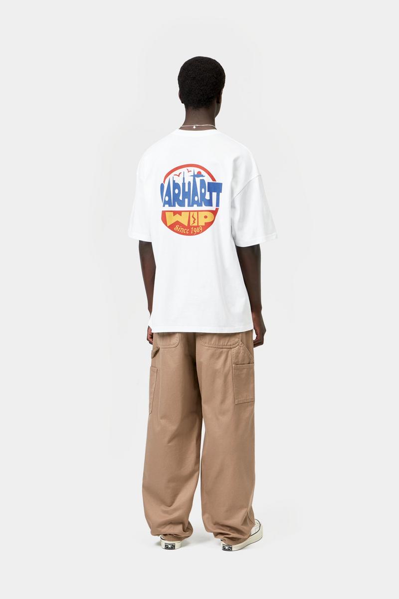 Carhartt S/S Luggage Label T-Shirt - White