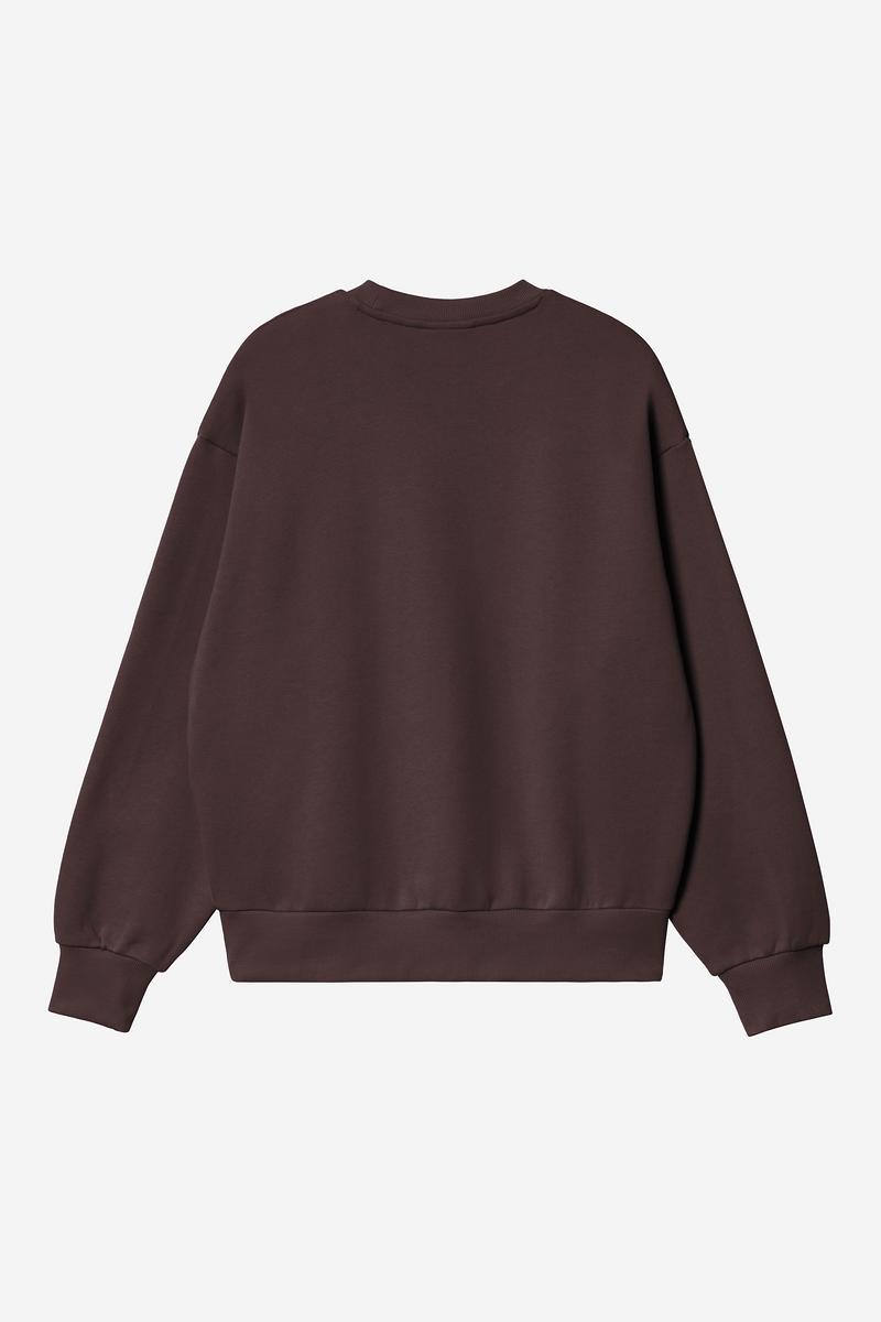 Carhartt Casey Sweatshirt - Palisander / Silver