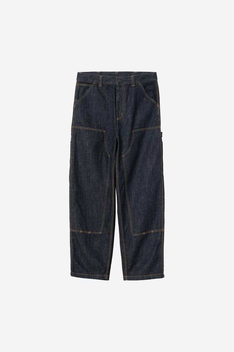 Carhartt OG Double Knee Pant - Blue, Rinsed