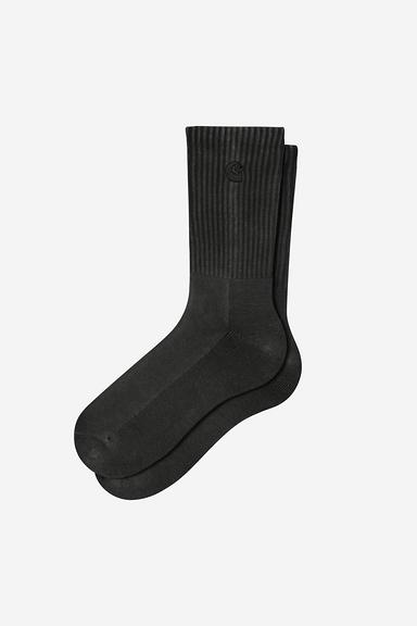 Carhartt Hudson Socks - Black, Chalk wash