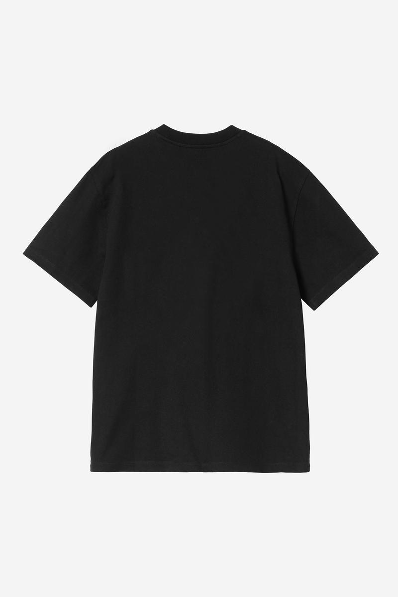 Carhartt S/S Spray Heart T-Shirt - Black